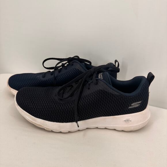 Skechers Women's GoGa Max Go Walk Joy Paradise Blue Sneakers Size 8 - Picture 4 of 8